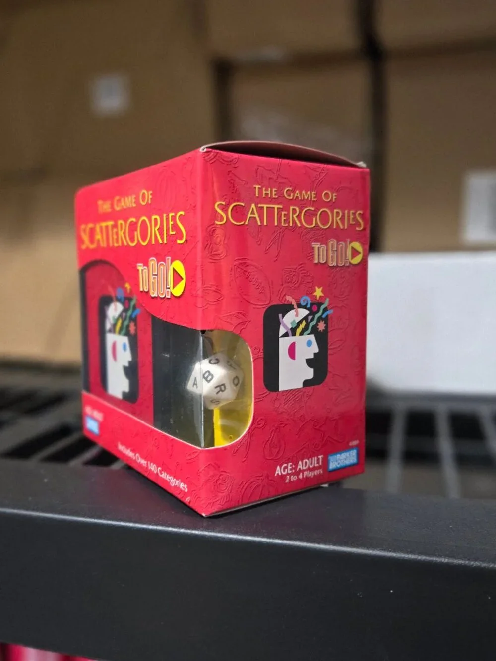 Scattergories To Go Travel Game 2009 SEALED New Parker Brothers Hasbro Adult